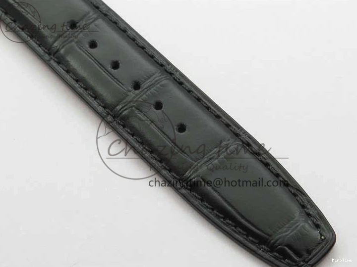 MIROTIME 0427 Elegant Portugieser Perpetual Calendar IW503302 RG V9F 1:1 Best Edition Gray Dial on Black Leather Strap A 7096